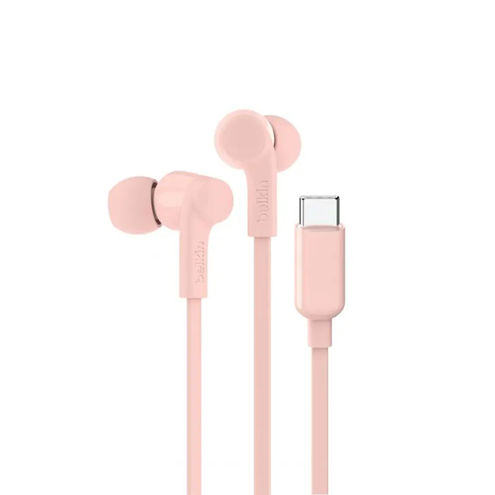بيلكين ساوندفورم سماعات أذن سلكية بمنفذ USB-C مع محدد مستوى صوت قابل للتعديل - G3H0002hqPKV2